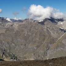 Western view from the pass Colle Leynir